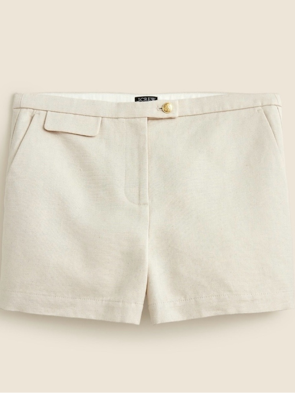 J. CREW 3” Suit Shorts in Textured Linen - Picture 4 of 12